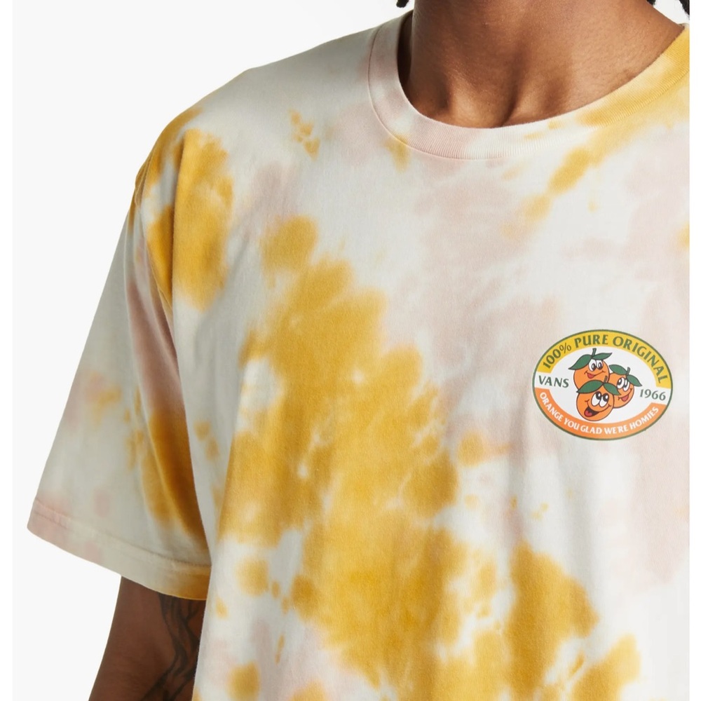 Vans Med NWOT Yellow Tie-Dye Banana Graphic Tee SOLD OUT - Picture 2 of 6